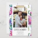Search for bold floral wedding invitations Green