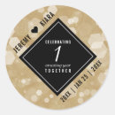 Search for 1st anniversary stickers Elegant