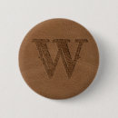 Search for brown monogram badges Elegant
