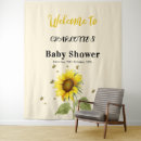Search for sunflower baby shower backdrops Watercolor