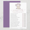 Search for baby shower elephant games Girl