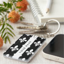 Search for heraldry key rings Fleur de lis