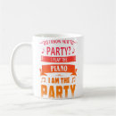 Search for piano players mugs Musical instrument