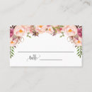 Search for bridal shower place cards Boho chic