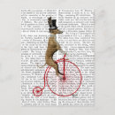 Search for bike on postcards Penny farthing