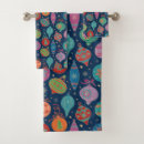 Search for new year bath towels Snowflakes