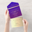 Search for royal purple wedding invitations Chic
