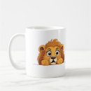Search for cartoon lion mugs Cute