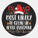 Search for clean up stickers Merry christmas
