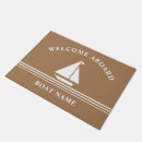 Search for nautical doormats Boat owner