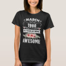 Search for 42 years old womens tshirts 1980