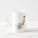 Search for colourful giraffe mugs Flowers