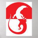 Search for monitor posters Komodo dragon
