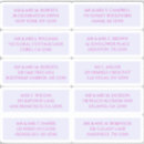 Search for lavender address stickers Elegant