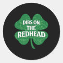 Search for redhead stickers Shamrock