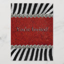 Search for faux leather invitations Party