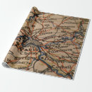 Search for map wrapping paper France
