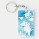 Search for world map key rings Cartography