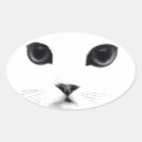 Search for kitty face stickers Black and white