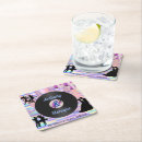 Search for vinyl record coasters 70s