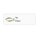 Search for christian fish return address labels Faith