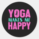 Search for asana stickers Namaste