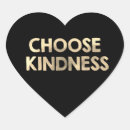 Search for love is kind stickers Gold