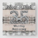 Search for 25th anniversary clocks Parents