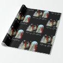 Search for wolves wrapping paper Howling
