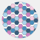 Search for hexagonal stickers Pattern
