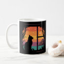 Search for cat silhouette coffee mugs Kitten