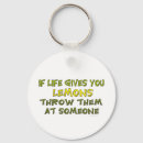 Search for lemon quote key rings Humour