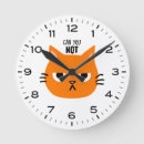 Search for funny cat clocks Humour