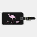 Search for pink flamingo luggage tags Animal