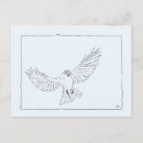 Search for bird drawing postcards Wings
