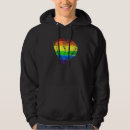 Search for lesbian hoodies Rainbow
