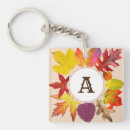 Search for autumn leaf key rings Thanksgiving