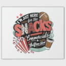 Search for commercial wrapping paper Halftime show