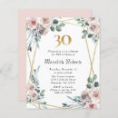 Search for milestone 30th birthday invitations Gold