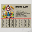 Search for cleaning service flyers Airbnb deep cleaning