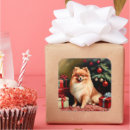Search for pomeranian stickers Christmas tree