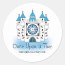 Search for fairy tale wedding stickers Blue