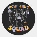 Search for night shift nurse stickers Merry christmas
