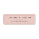Search for consultant return address labels Minimalist