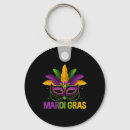 Search for fleur de lis mask key rings Louisiana