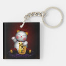 Search for maneki neko key rings Lucky cat