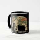 Search for save the elephant mugs Elephants