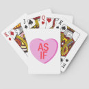 Search for love quotes playing cards Pink