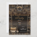 Search for fall halloween invitations Witch
