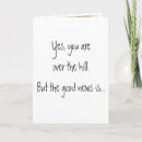 Search for over the hill birthday cards Friend
